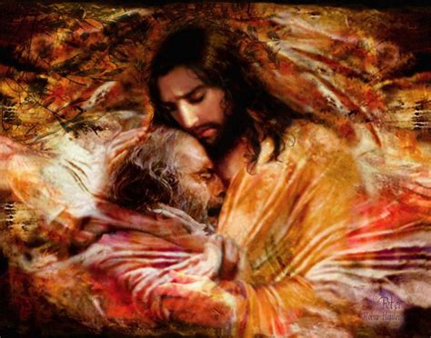 Jesus Forgiving Peterby Robert Hanley With Images Jesus Forgives