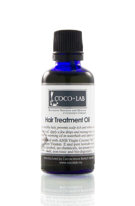 Pure unrefined oils for thickening hair, eyelashes, eyebrows. Hair Treatment Oil (50ml) - COCOLAB - Bioactive Nutrition ...