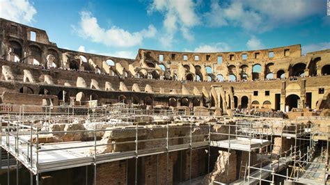 Romes Colosseum Opens Its Underground For The First Time In Its