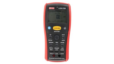 Rs Pro Handheld Lcr Meter 20mf 200 MΩ 20000h With Rs Calibration Rs