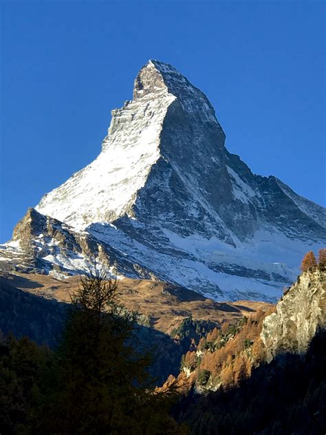 Matterhorn Zermatt Switzerland Schöne Landschaftsfotografie