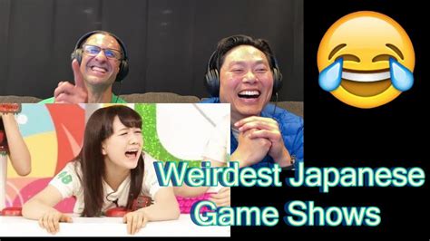 10 weirdest japanese game shows reaction youtube