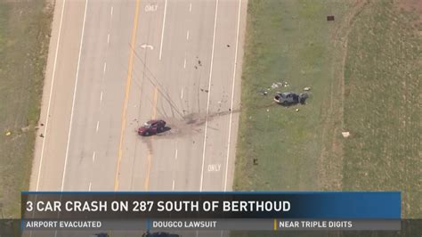 Crash Shuts Down Us 287 South Of Berthoud