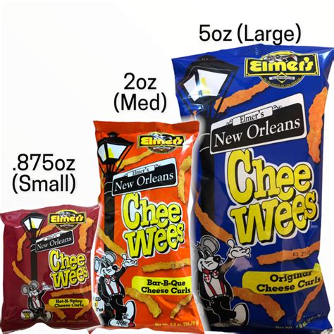 Elmers New Orleans Chee Wees Green Onion 5oz4 Bags Louisiana