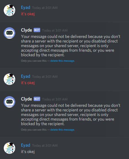 Chat Channel Clyde Error Message Discordapp