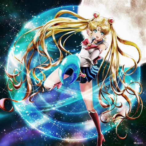 Safebooru Girl Bishoujo Senshi Sailor Moon Blonde Hair Blue Eyes Blue Skirt Boots Bow Bowtie