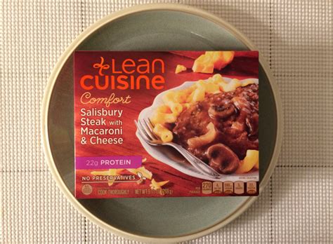 Lean Cuisine Salisbury Steak With Macaroni And Cheese Review Freezer