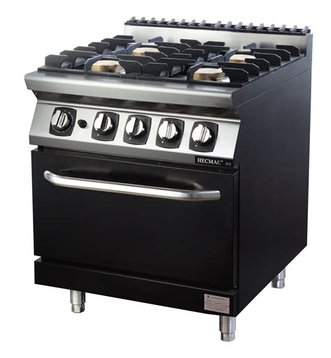 Commercial Four Burner Gas Stove With Cabinet Fg7xc40yn Lpg China