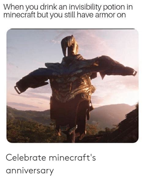 Bernie sanders wearing mittens sitting in a chair. When You Drink an Invisibility Potion in Minecraft but You Still Have Armor on Celebrate ...