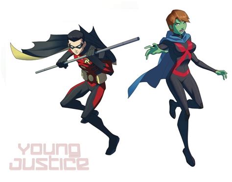 Young Justice Invasion Robin And Miss Martian Comic Art Community