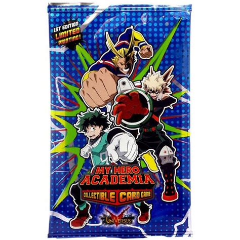 My Hero Academia Collectible Card Game Booster Pack Gametraders