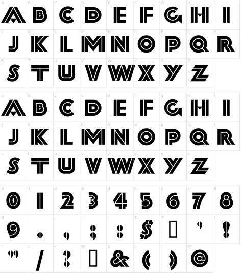 Forty Second Street Font Download