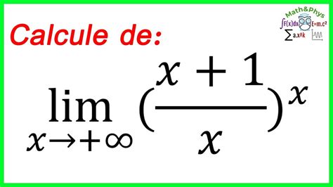 Calcul De Limite Fonction Exponentielle Fonction Logarithme