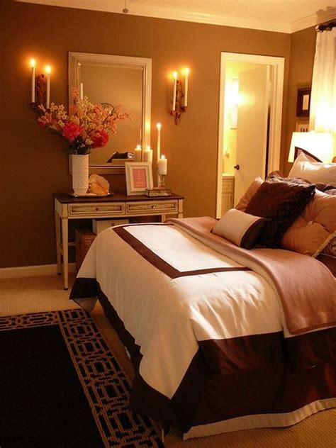 Heat up your bedroom with an electric fireplace. How You Can Make Your Bedroom Look And Feel Romantic