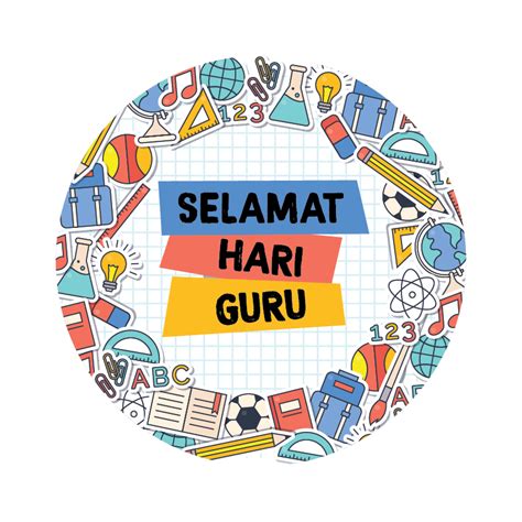 Selamat Hari Guru Logo Sticker Sticker By Theasianparent For The Best