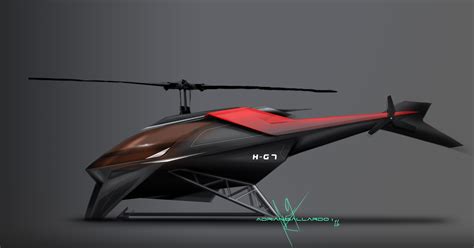 Helicopter Concept Design 2016 By Adrian Gallardo At