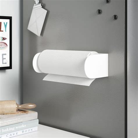This Magnetic Paper Towel Holder Is A Smart Addition To