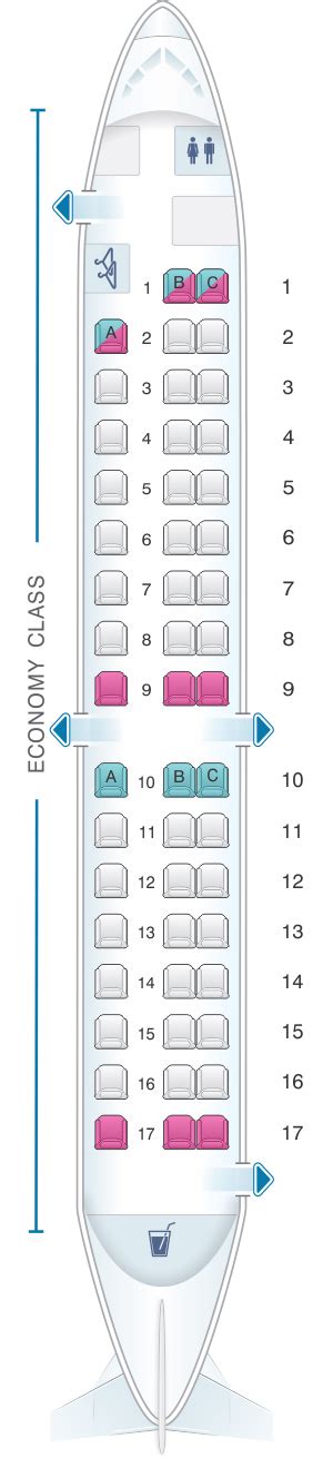 Embraer 195 Seating Plan Flybe