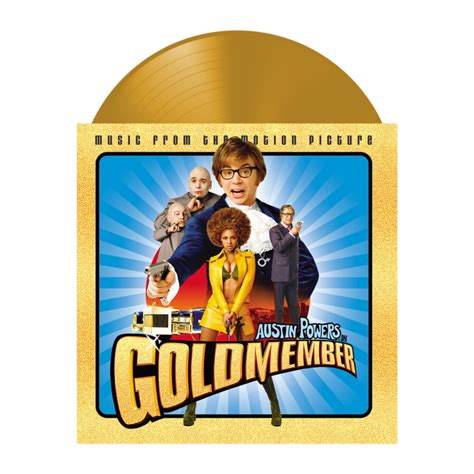 Gold Vinyl Austin Powers 3 Goldmember Limited Rsd 2020