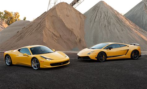 Ferrari 458 italia at bullfest fall 2010. Photos: 2010 Ferrari 458 Italia & 2011 Lamborghini Gallardo LP570-4 Superleggera