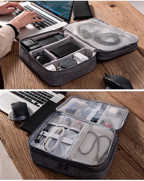 Цифровые органайзеры, провода, USB кабели, сумки для хранения ...