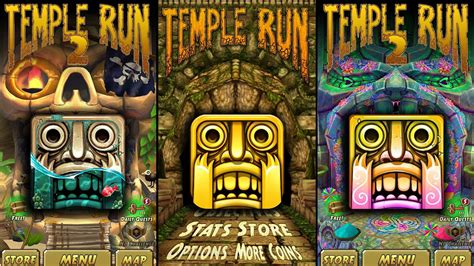 Temple Run 2 Pirate Cove Vs Temple Run Vs Temple Run 2 Holi Festival