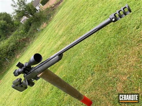 308 Tikka T3 Bolt Action Rifle With Cobalt Cerakote