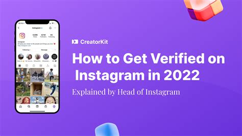 Head Of Instagram Reveals How To Get Verified In 2022 Creatorkit Ai