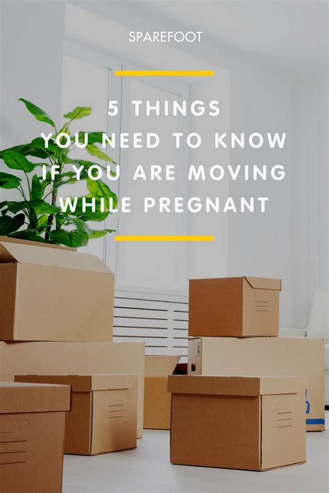 5 Things You Need To Know If You Are Moving While Pregnant The