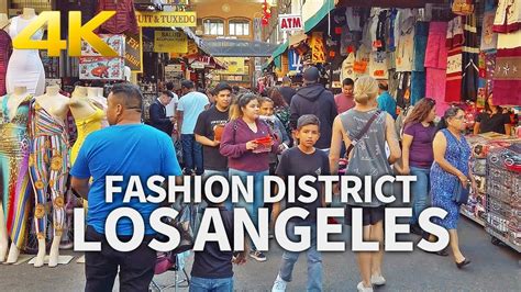 Los Angeles La Fashion District Downtown Los Angeles California
