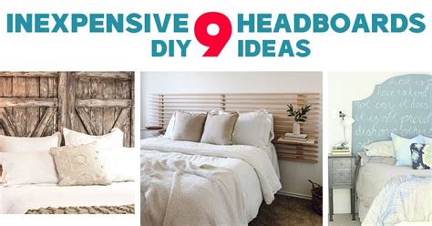 9 Inexpensive Diy Headboard Ideas