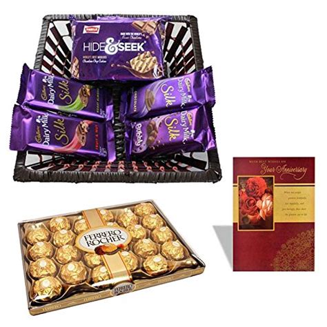 Sfu E Com Dairy Milk Silk Basket And Pieces Ferrero Rocher Chocolate