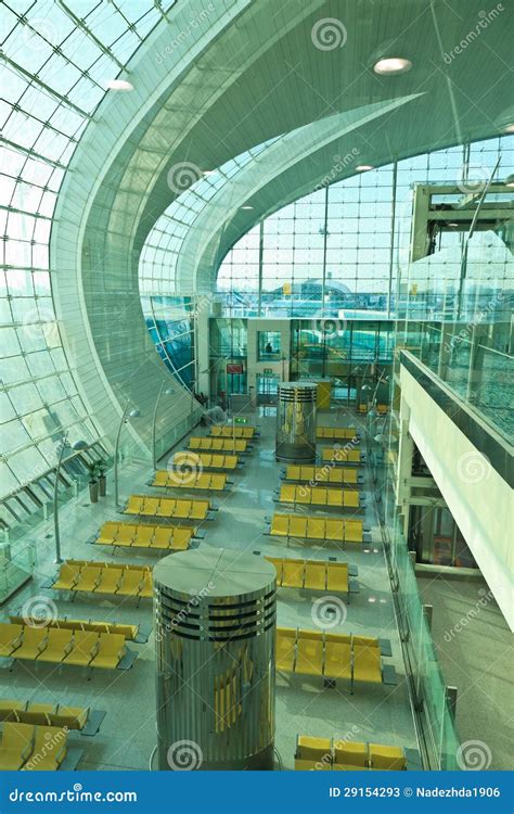 Terminal 3 Of Dubai Airport Editorial Stock Photo Image Of Inside