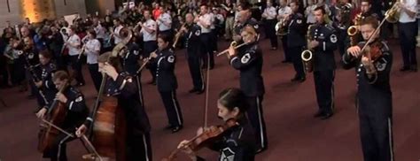 Epic Flash Mob Performance By The Us Air Force Band At The