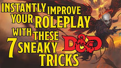 Be A Better Dungeons And Dragons Roleplayer With These Roleplay Tips And Tricks Youtube