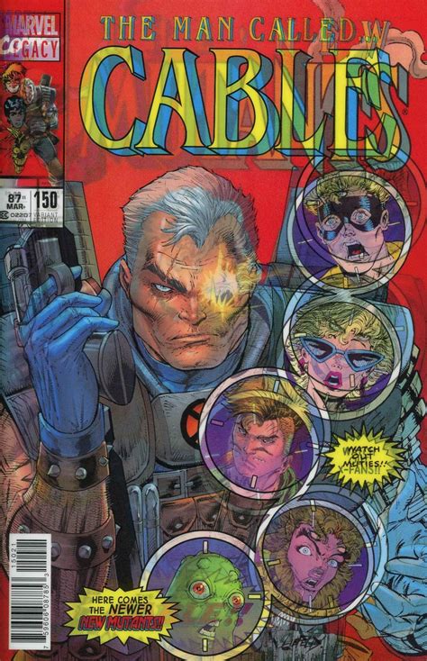 Cable Vol 3 150 Cover B Variant Rob Liefeld Lenticular Homage Cover