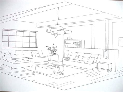 Room Perspective Drawing At Explore Collection Of