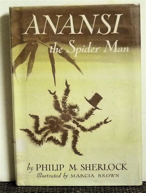 anansi the spider man by philip m sherlock good hardcover 1954 jans collectibles