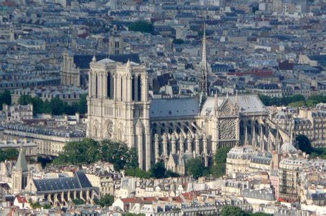 Fichiernotre Dame De Paris Vue De La Tour Montparnasse — Wikipédia