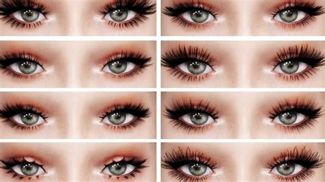 3d Lashes Updated Sims The Sims 4 Skin Sims 4 Cc Eyes Hot Sex Picture