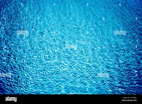 Pool Water Abstract Background Cold Fresh Natural Backdrop Rippled