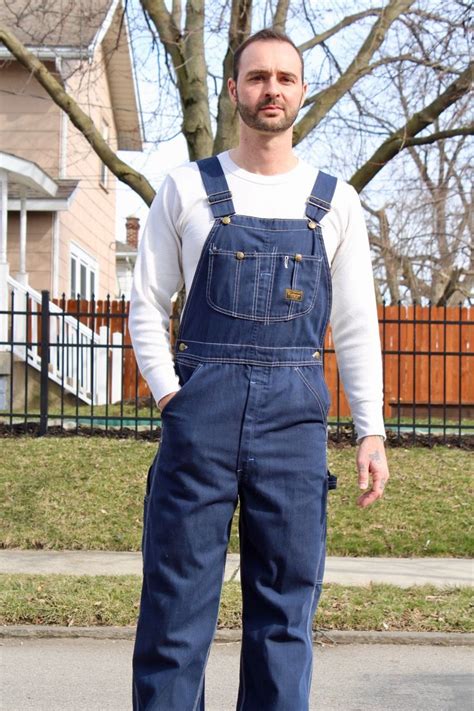 Vintage Denim Overalls Medium Vintage Overalls Men S Jean Coveralls