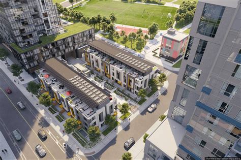 New Sustainable Townhouses In Toronto Will Use Half The Energy Of