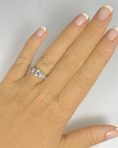 Low Profile Engagement Ring Herkimer Diamond New Yorks Finest Gemstone