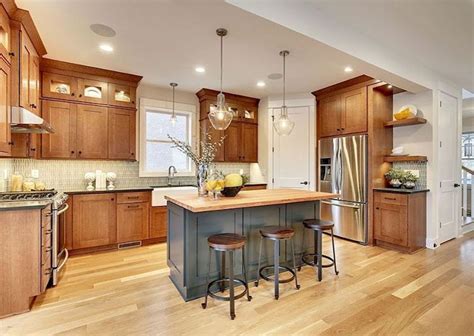 Best Oak Kitchen Cabinets Ideas Decoration For Farmhouse Style Wood Floor Kitchen