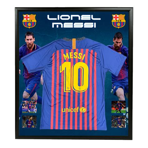 Lionel Messi Signed Barcelona Jersey Lionel Messi Signed Official