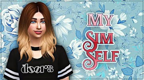 My Sim Self Cas The Sims 4 Youtube