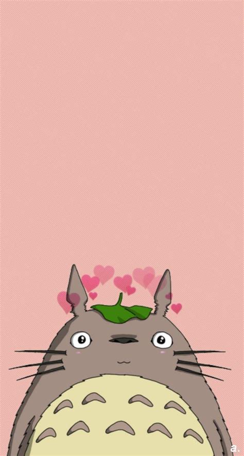 Pink Totoro Wallpapers Top Free Pink Totoro Backgrounds Wallpaperaccess