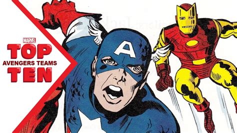 Marvel Top 10 Avengers Team Youtube