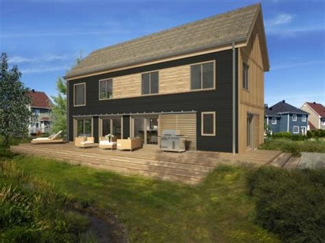 Blu Homes Unveil Classic New England Style Lofthouse Prefab Home